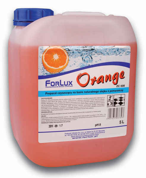 Preparat czyszczący na bazie naturalnego olejku z pomarańczy - Forlux Orange ZC